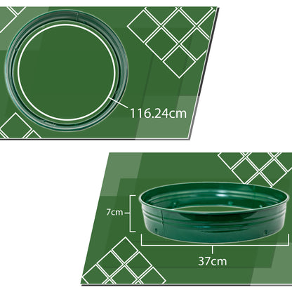 Woodside Garden Soil Sieve Riddle 3 Filter Mesh Compost Potting Sifter Large 37cm 6-10mm