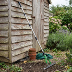 Woodside Heavy Duty Lawn Thatching Rake | Adjustable 19 Blade Moss & Thatch Removal Rake