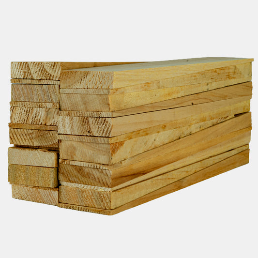 Woodside 25 Pack Wooden Shim Wedges | Timber Fence Panel Support & Anti-Rattle Wedges