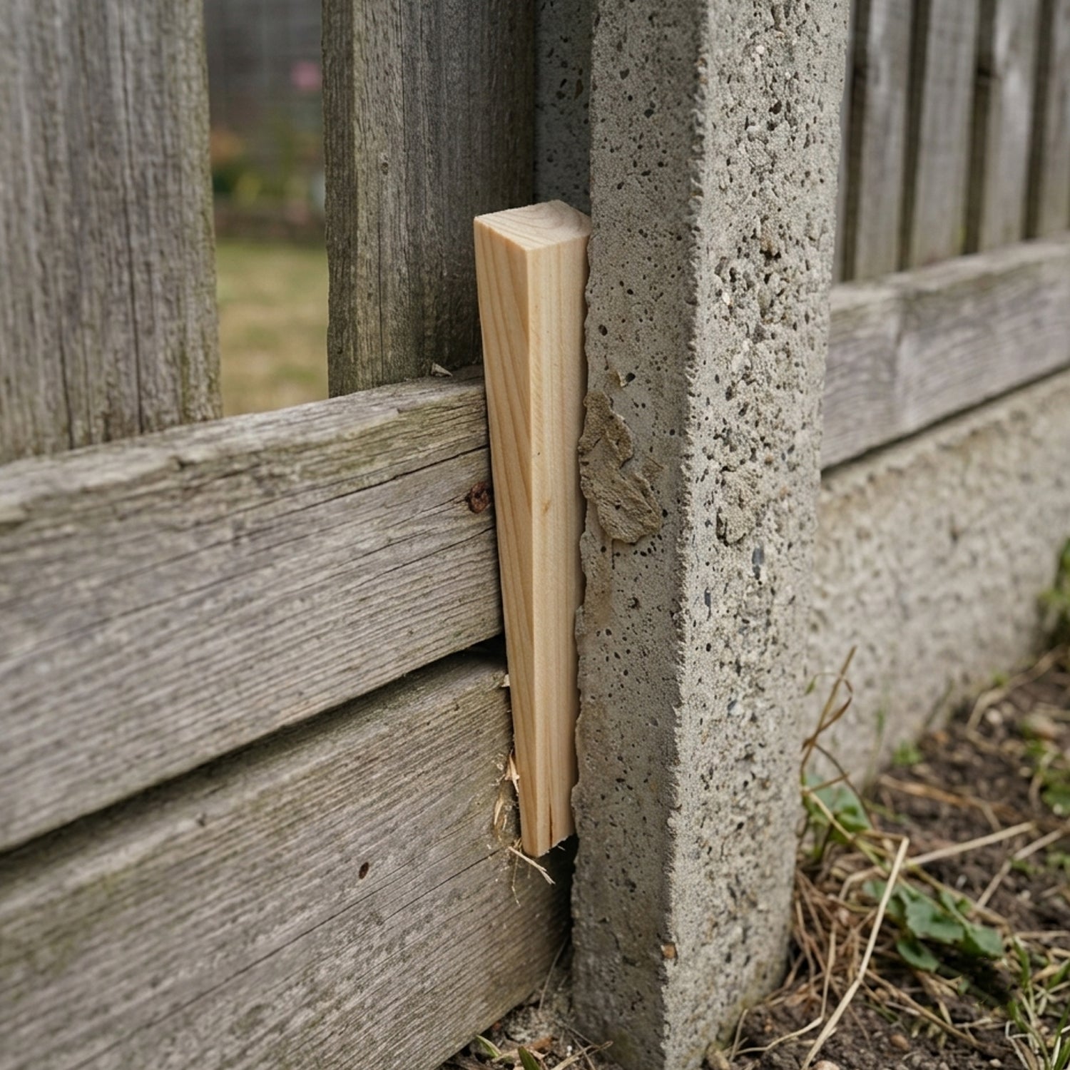Woodside 25 Pack Wooden Shim Wedges | Timber Fence Panel Support & Anti-Rattle Wedges