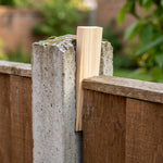 Woodside 25 Pack Wooden Shim Wedges | Timber Fence Panel Support & Anti-Rattle Wedges