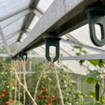 Woodside 120 Pack Greenhouse Twist Clips | Heavy Duty Nylon Greenhouse Accessories