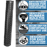 Woodside Anti Fatigue Rubber Entrance Mat | 1.5m x 0.9m Heavy Duty