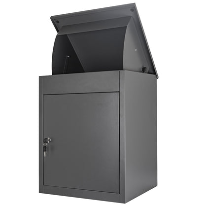 Woodside Outdoor Parcel Delivery Drop Box | Large Capacity Secure Home & Garden Post Box