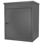 Woodside Outdoor Parcel Delivery Drop Box | Large Capacity Secure Home & Garden Post Box