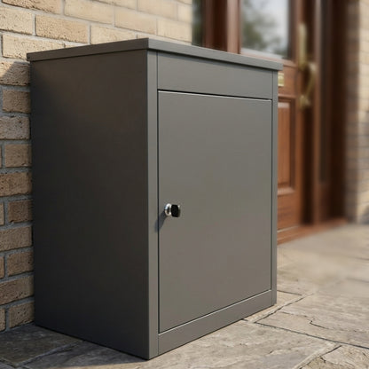 Woodside Outdoor Parcel Delivery Drop Box | Large Capacity Secure Home & Garden Post Box
