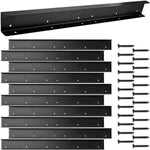 Woodside Black Fence Trellis Extension Arms 10 Pack | 120 Screws Included