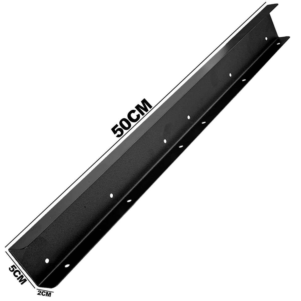 Woodside Black Fence Trellis Extension Arms 20 Pack | 240 Screws Included