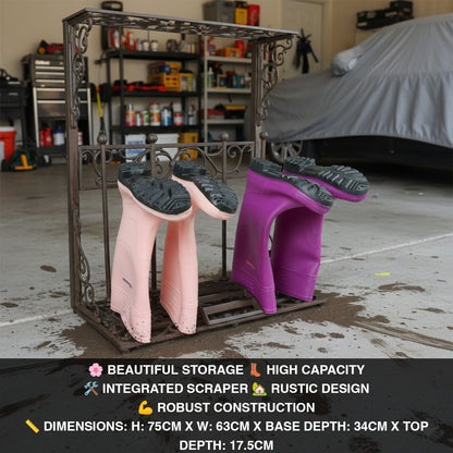 Woodside Cast Iron Boot Holder