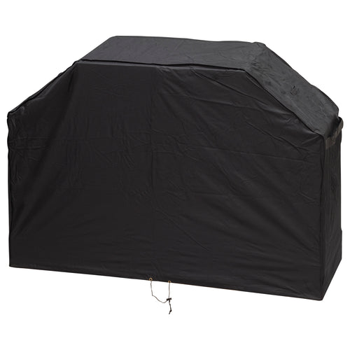Woodside Black Premium Waterproof Garden Barbecue/BBQ Grill Cover