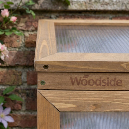 Woodside Outdoor Wooden Plant Flower Vegetable Cold Frame Cupboard Growhouse