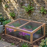 Woodside Outdoor Wooden Plant Flower Vegetable Cold Frame Growhouse