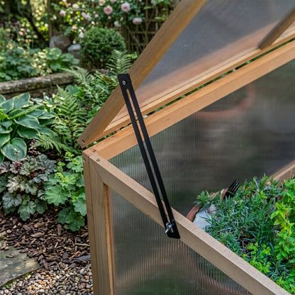Woodside Outdoor Wooden Plant Flower Vegetable Cold Frame Growhouse