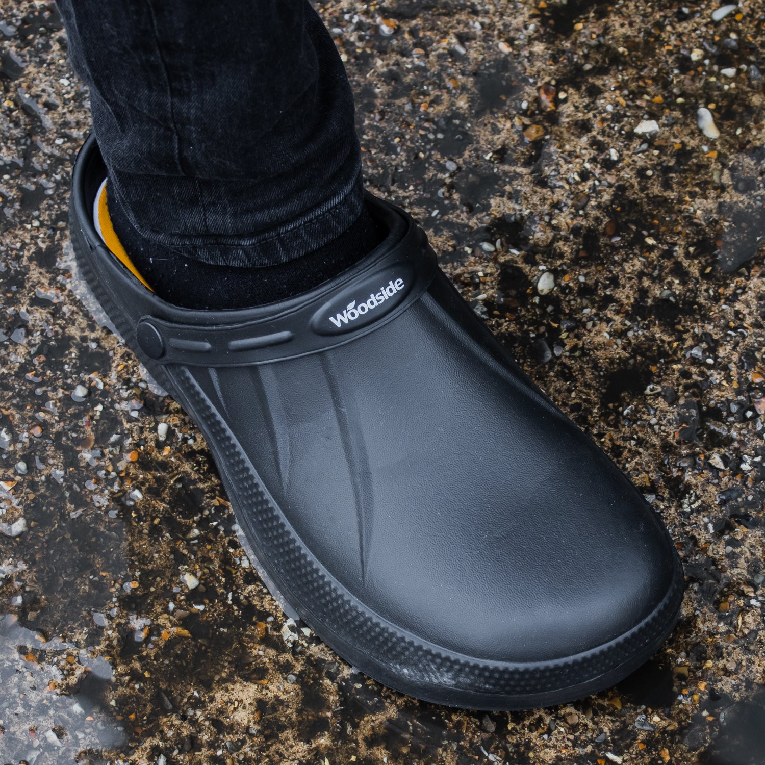 Woodside Menâ€™s/Womenâ€™s Slip On Garden Clog Mule Work Shoes
