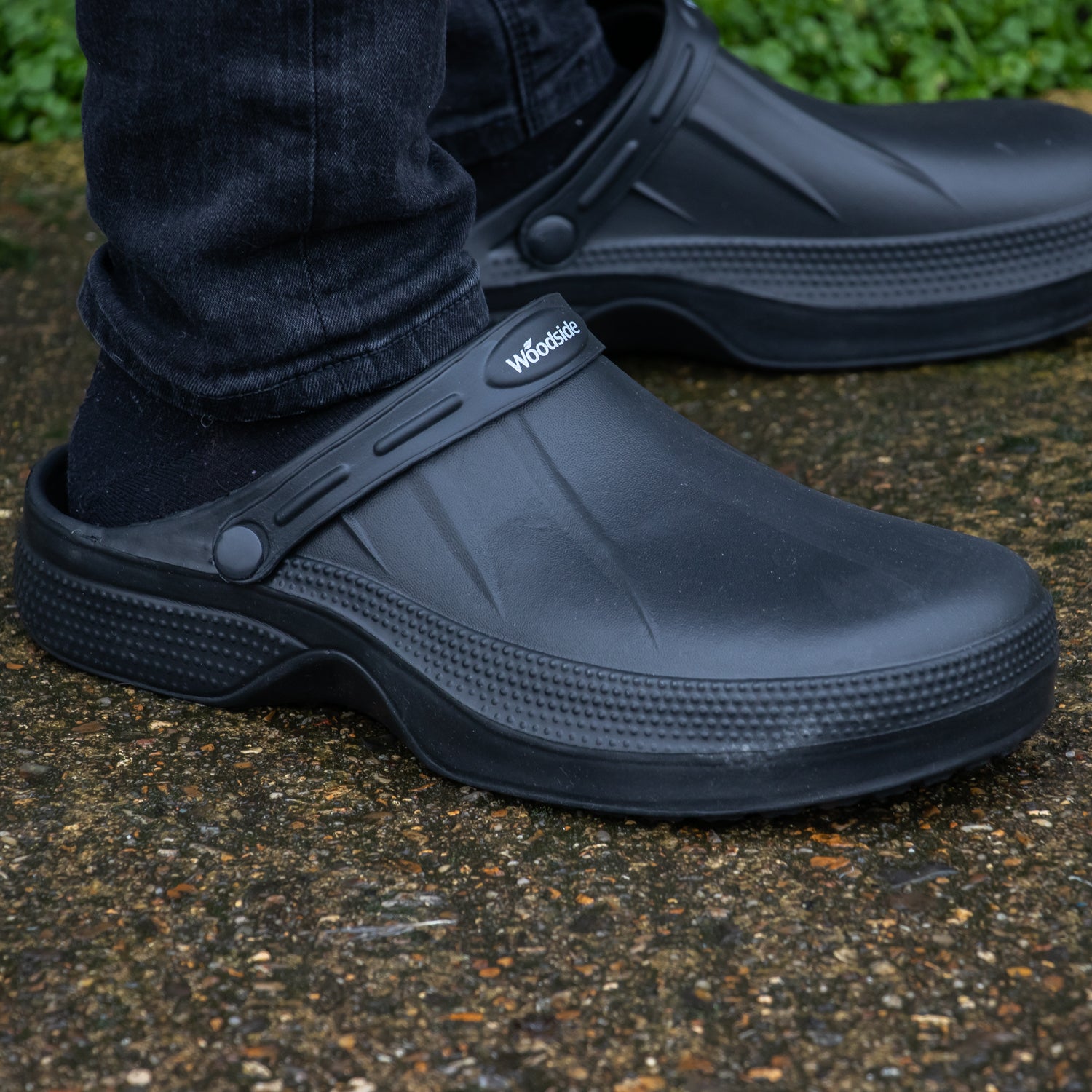 Woodside Menâ€™s/Womenâ€™s Slip On Garden Clog Mule Work Shoes