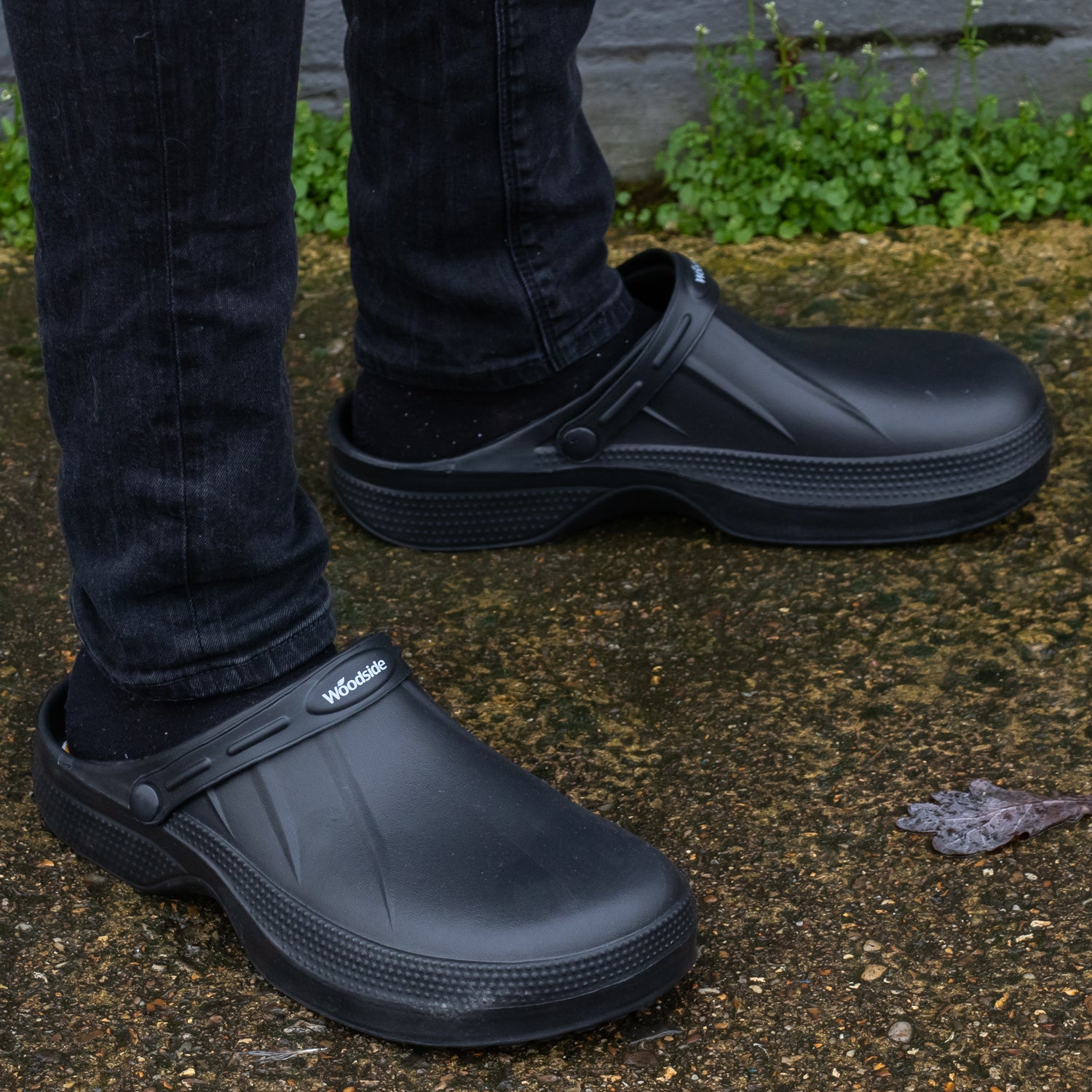 Woodside Menâ€™s/Womenâ€™s Slip On Garden Clog Mule Work Shoes