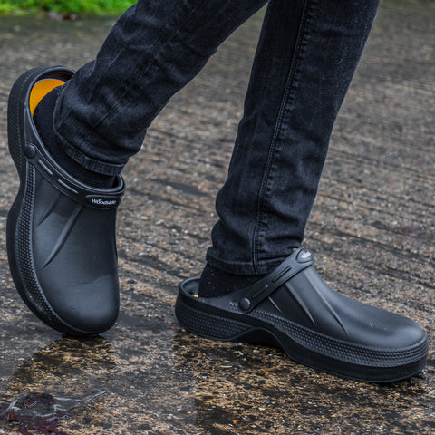 Woodside Menâ€™s/Womenâ€™s Slip On Garden Clog Mule Work Shoes