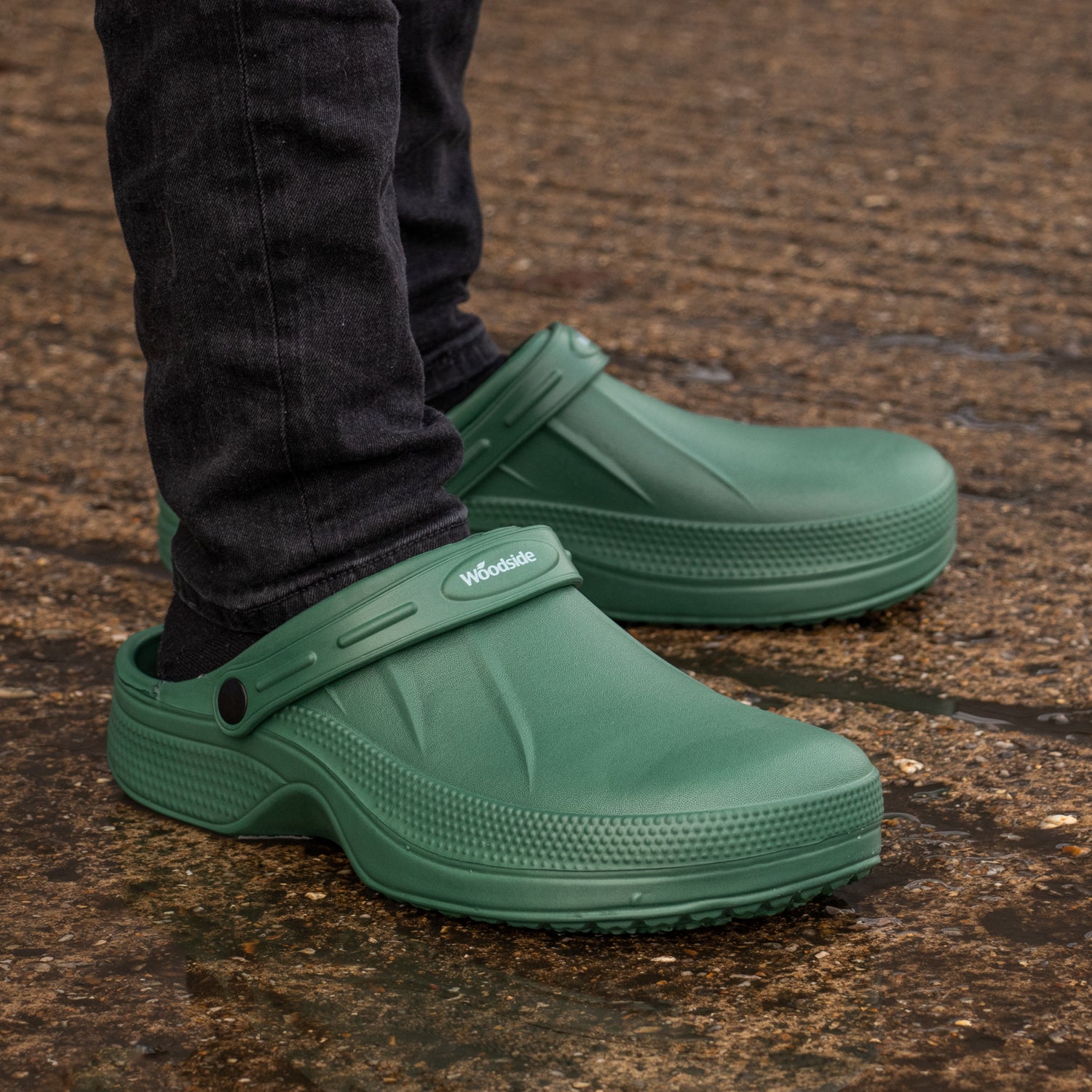 Woodside Menâ€™s/Womenâ€™s Slip On Garden Clog Mule Work Shoes
