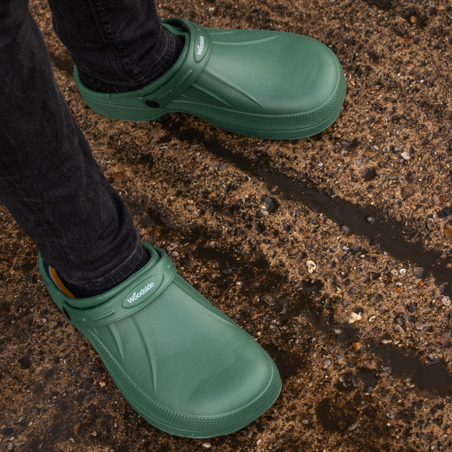 Woodside Menâ€™s/Womenâ€™s Slip On Garden Clog Mule Work Shoes