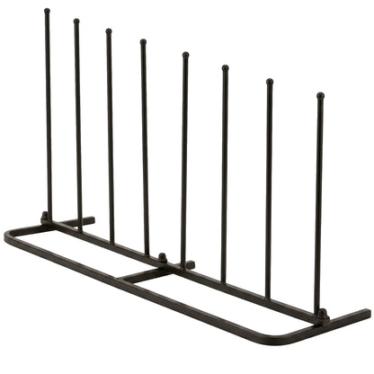Woodside Steel Wellington Boot Rack 4 Pairs Walking Shoe Storage Stand