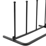 Woodside Steel Wellington Boot Rack 4 Pairs Walking Shoe Storage Stand