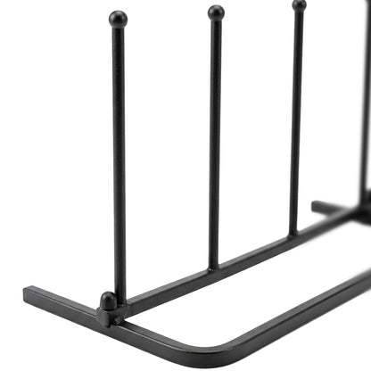 Woodside Steel Wellington Boot Rack 4 Pairs Walking Shoe Storage Stand