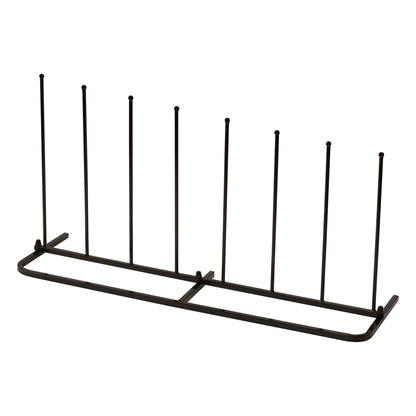 Woodside Steel Wellington Boot Rack 4 Pairs Walking Shoe Storage Stand