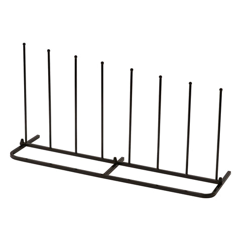 Woodside Steel Wellington Boot Rack 4 Pairs Walking Shoe Storage Stand