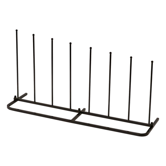 Woodside Steel Wellington Boot Rack 4 Pairs Walking Shoe Storage Stand