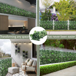 Woodside Artificial Maple Hedge Roll 1m x 3m – Garden Fence Privacy Screen & Decorative Greenery