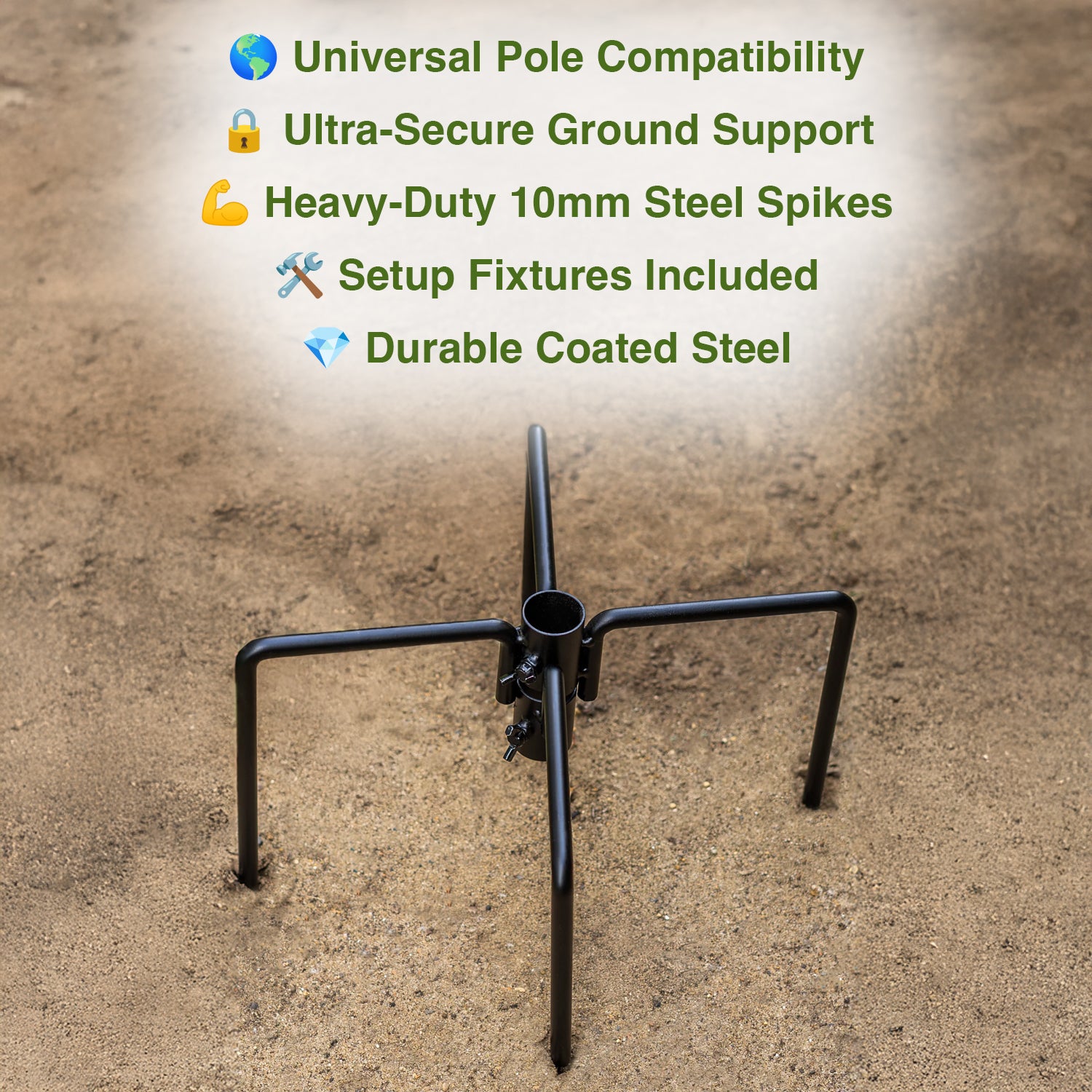 Woodside Universal Bird Feeding Station Stabiliser, Heavy Duty, Fits 28mm Pole
