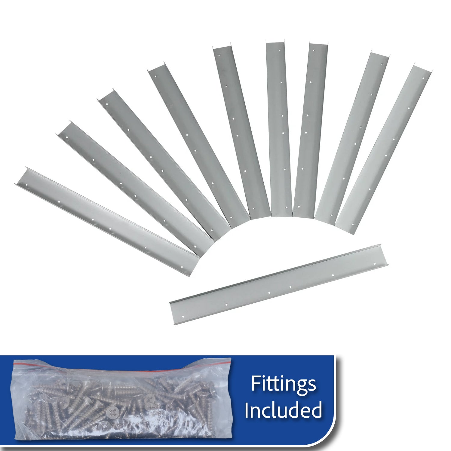 Woodside Fence Trellis Extension Arms/Topper Brackets (pack of 10)