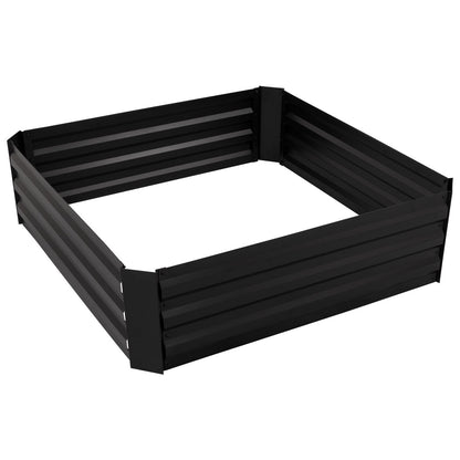 Raised Garden Planter Steel Grow Bed for Plants/Veg/Herbs 300L Planting Box x 2