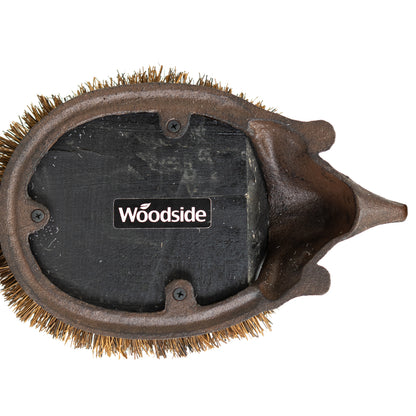 Woodside Cast Iron Hedgehog Boot Brush & Scraper