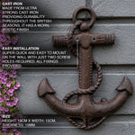 Woodside Cast Iron Anchor Wall Decoration