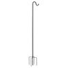 Woodside Garden Shepherd Hook 5 Forked Base, Hanging Bird Feeder/Lantern Pole
