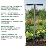 Woodside Manual Hand Twist Garden Cultivator Tiller – Soil/Compost Aerator