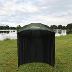 Carp/Sea Fishing Umbrella with Top Tilt and Zipped Sides Brolly Shelter