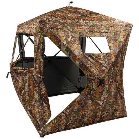 Nitehawk 2-3 Person Pop Up See Through 270 Degree Hunting Blind/Shooting Tent