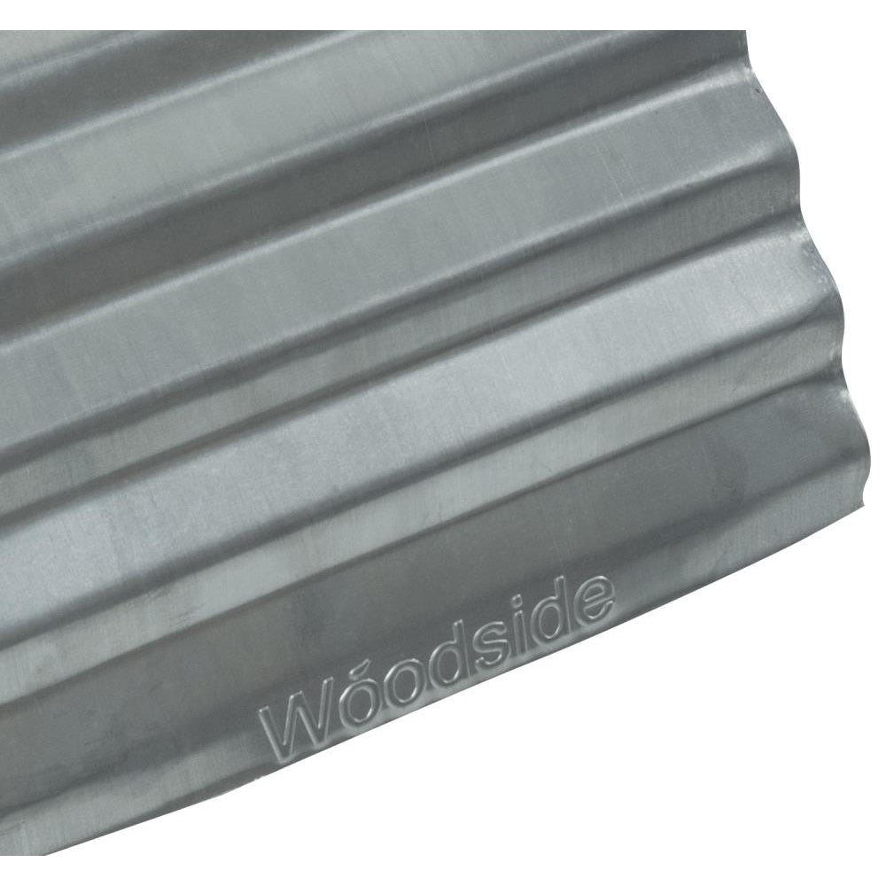 Woodside Galvanised Steel Lawn/Path Border Edging Flexible Fence Rolls - 6 Pack - 30m Total