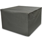 Woodside Heavy Duty Waterproof Garden Rattan Cube Set Cover GREY 120x120x74cm