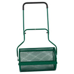 Woodside 76L Lawn Compost Spreader Top Dress Soil/Fertiliser/Seed Heavy Duty Garden Roller