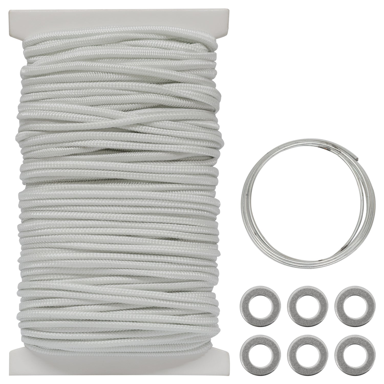 Andes Camping Tent Pole Shock Cord Repair Kit, 45ft Replacement Elastic Bungee