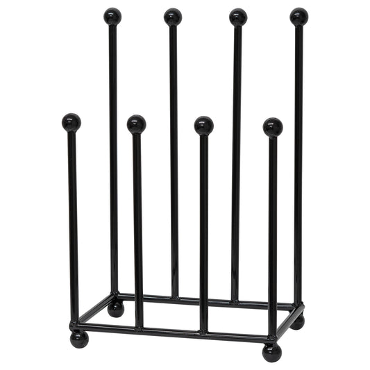 Woodside Morston Steel Wellington Boot Rack/Walking Boot Storage Stand, Indoor & Outdoor