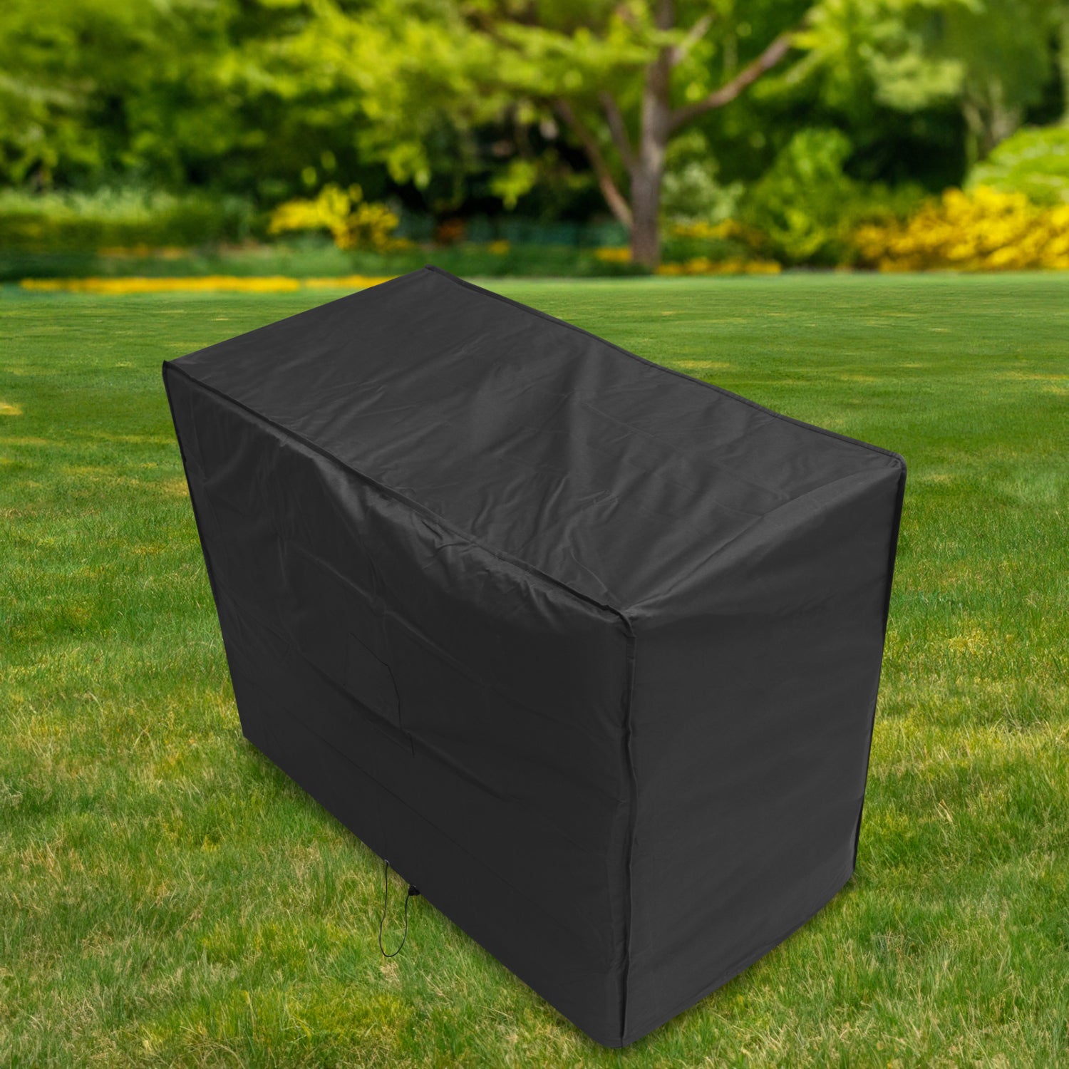 Oxbridge Black 2 Seater 1.34m 4ft Waterproof Outdoor Garden Bench Furniture Cover