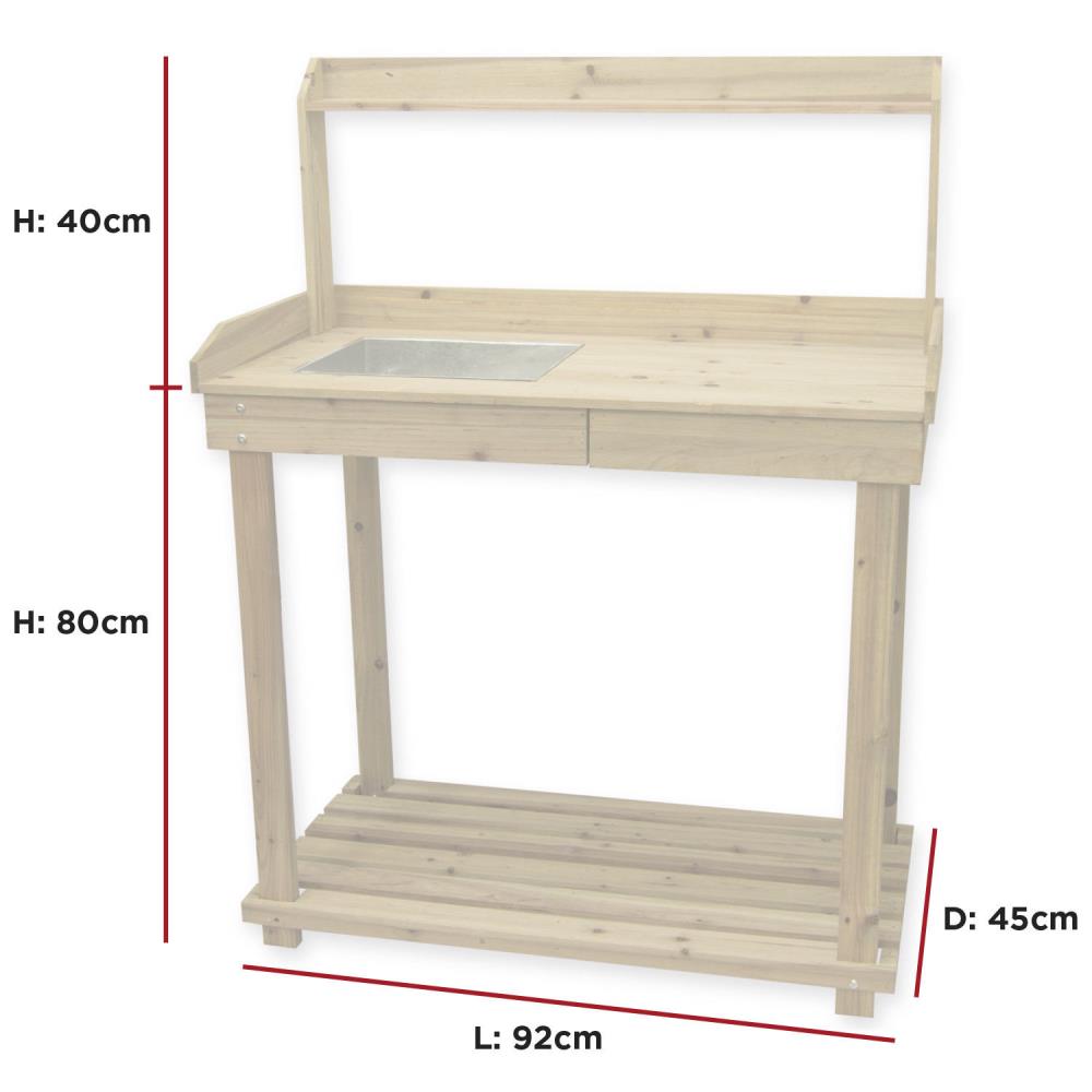 Woodside Wooden Work/Potting Bench