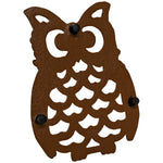 Woodside Decorative Kitchen/Dining Table Cast Iron Owl Trivet Hot Pot/Pan Stand