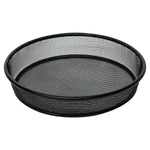 Woodside Universal Replacement Metal Mesh Garden Bird Seed/Nut Dish, 2 Pack