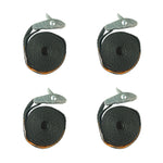 Andes 4 Pack Tie Down Straps 2m Heavy Duty Cargo & Camping Straps with Anti-Slip Buckles