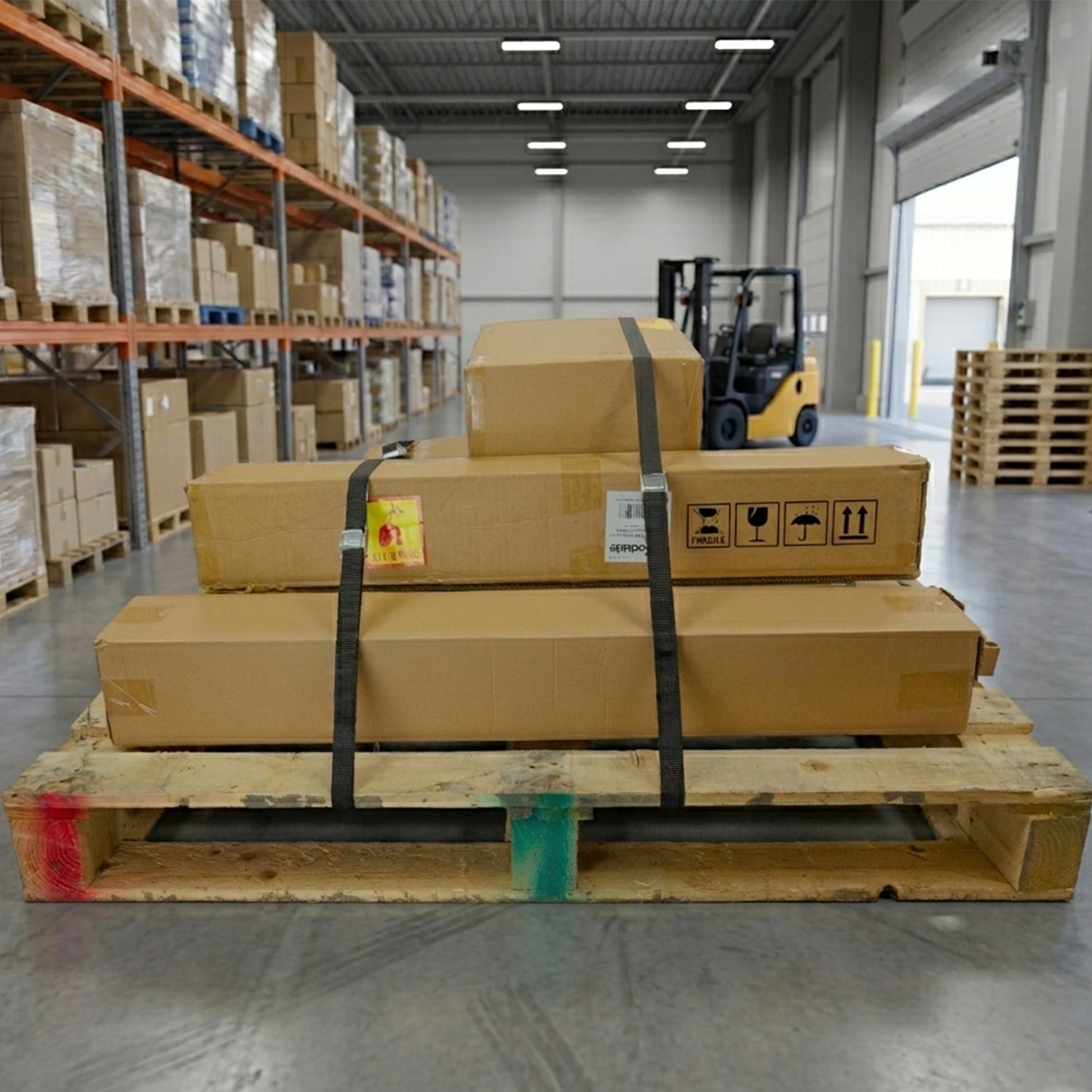 Andes 4 Pack Tie Down Straps 2m Heavy Duty Cargo & Camping Straps with Anti-Slip Buckles